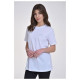 Target Γυναικεία κοντομάνικη μπλούζα T Shirt Loose Single Jersey "Talent Loose"